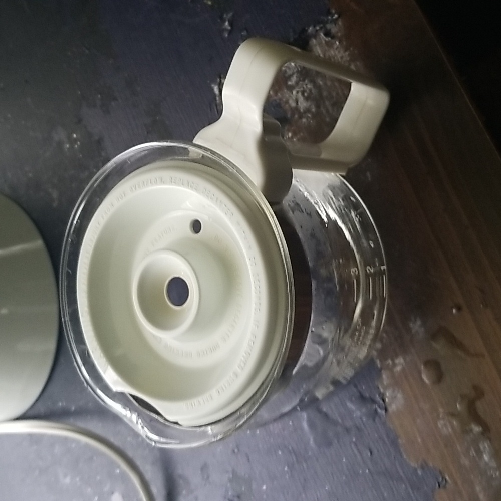 Mr. Coffee White Coffee Pot